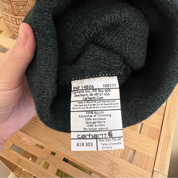 CARHARTT Knit Cuffed Beanie - One Size - Picture 2 of 3